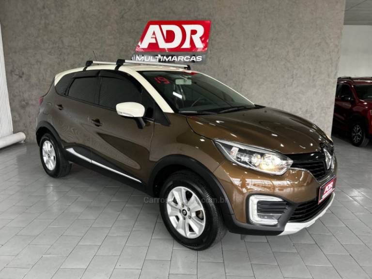 RENAULT - CAPTUR - 2018/2019 - Marrom - R$ 75.900,00